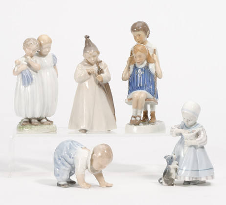 Vier Teller famille rose
